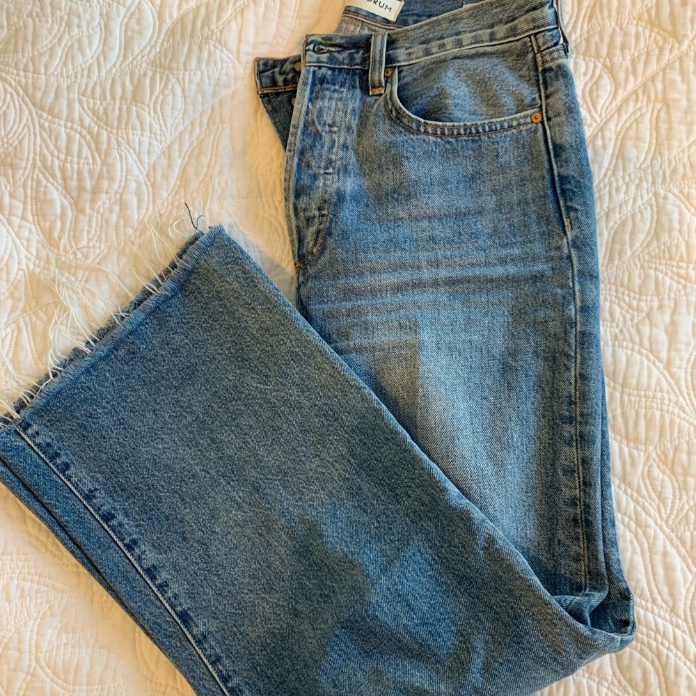 The Farrah High Rise Wide Leg Jean